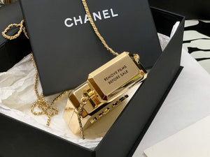 Chanel AS3264 Evening Bag Metal Gold - Default Title - View 4
