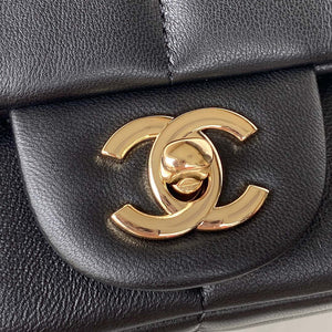 Chanel AS3330 Mini Flap 17cm Bag Black Lambskin - Default Title - View 3