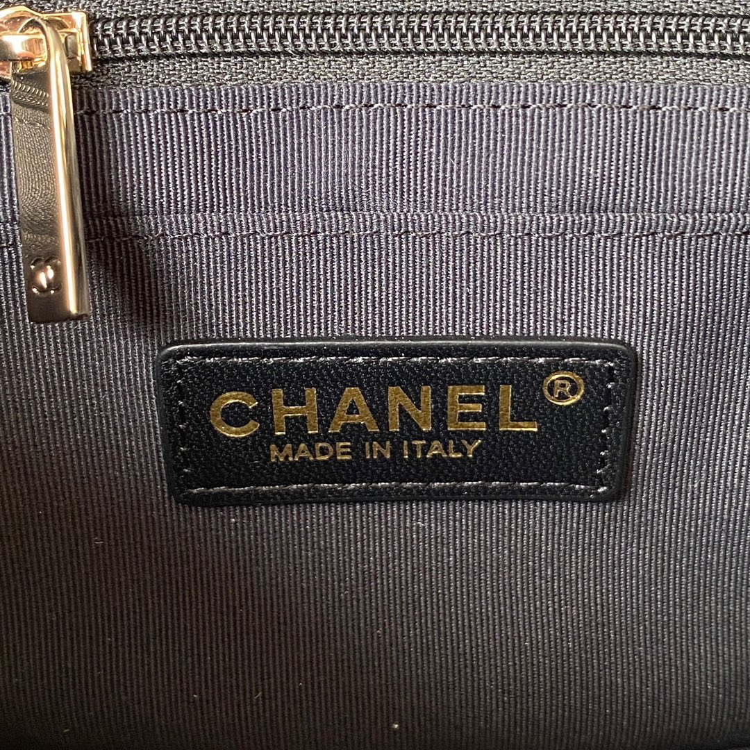 Chanel AS3330 Mini Flap 17cm Bag Black Lambskin - Default Title - View 8