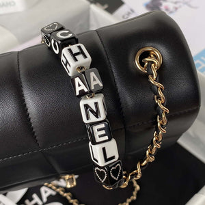 Chanel AS3331 Small Flap 19cm Bag Black Lambskin Gold - Default Title - View 4