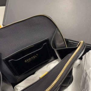 Chanel AS3332 Backpack Shiny Calfskin Bag Black - Default Title - View 6