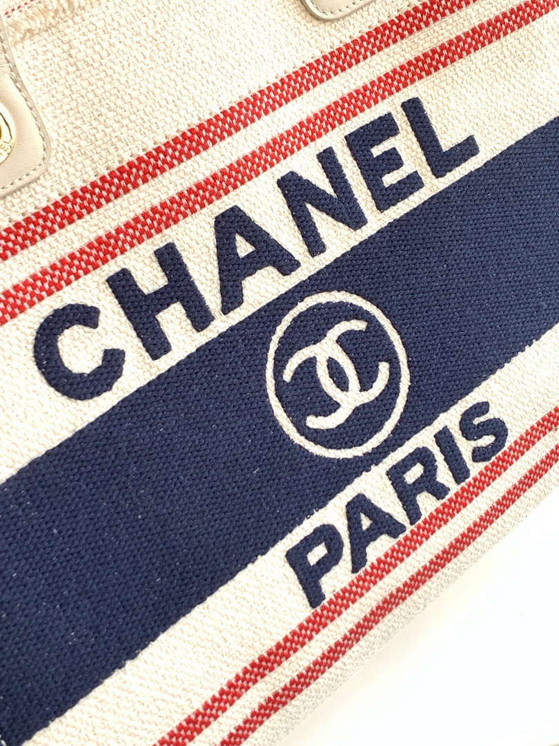 Chanel AS3351  25C Shopping Bag Navy Blue - Default Title - View 5