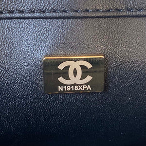 Chanel AS3356 Flap 23FW Patent leather Camellia Black - Default Title - View 8