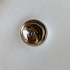 Chanel AS3356 Flap 23FW Patent leather Camellia White - Default Title - View 9