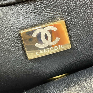 Chanel AS3365 Mini Flap Bag 17cm Lambskin Black - Default Title - View 9