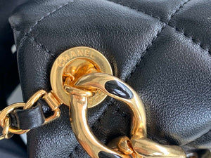 Chanel AS3366 Flap Bag 20cm Lambskin Black - Default Title - View 6