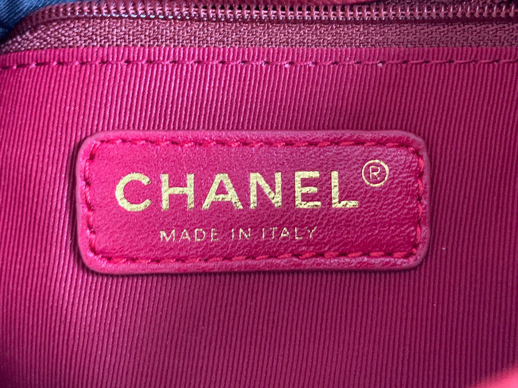Chanel Mini Flap Bag Shiny Calfskin Gold-Tone Metal AS3368 Red