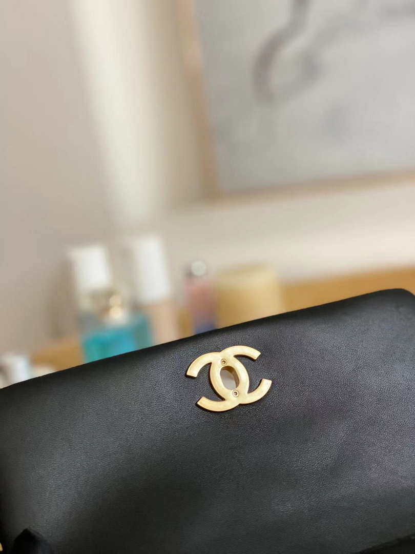 Chanel AS3378 MINI Flap Bag Lambskin Black - Default Title - View 8