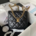 Chanel AS3384 Backpack Chain bag lambskin Black - Default Title - View 1