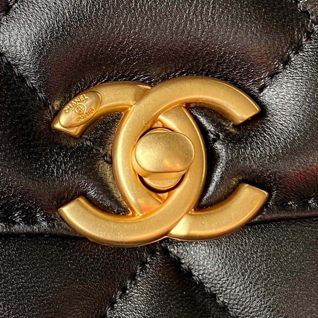 Chanel AS3384 Backpack Chain bag lambskin Black - Default Title - View 3