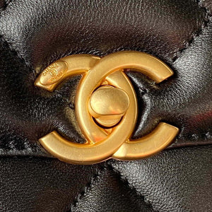 Chanel AS3384 Backpack Chain bag lambskin Black - Default Title - View 3