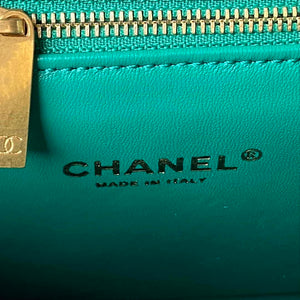 Chanel AS3384 Backpack Chain bag lambskin Green - Default Title - View 8