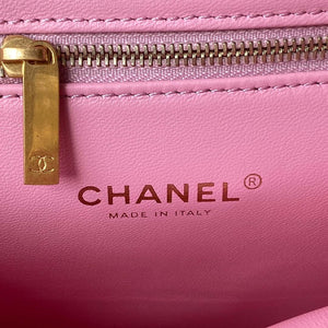 Chanel AS3384 Backpack Chain bag lambskin Pink - Default Title - View 8