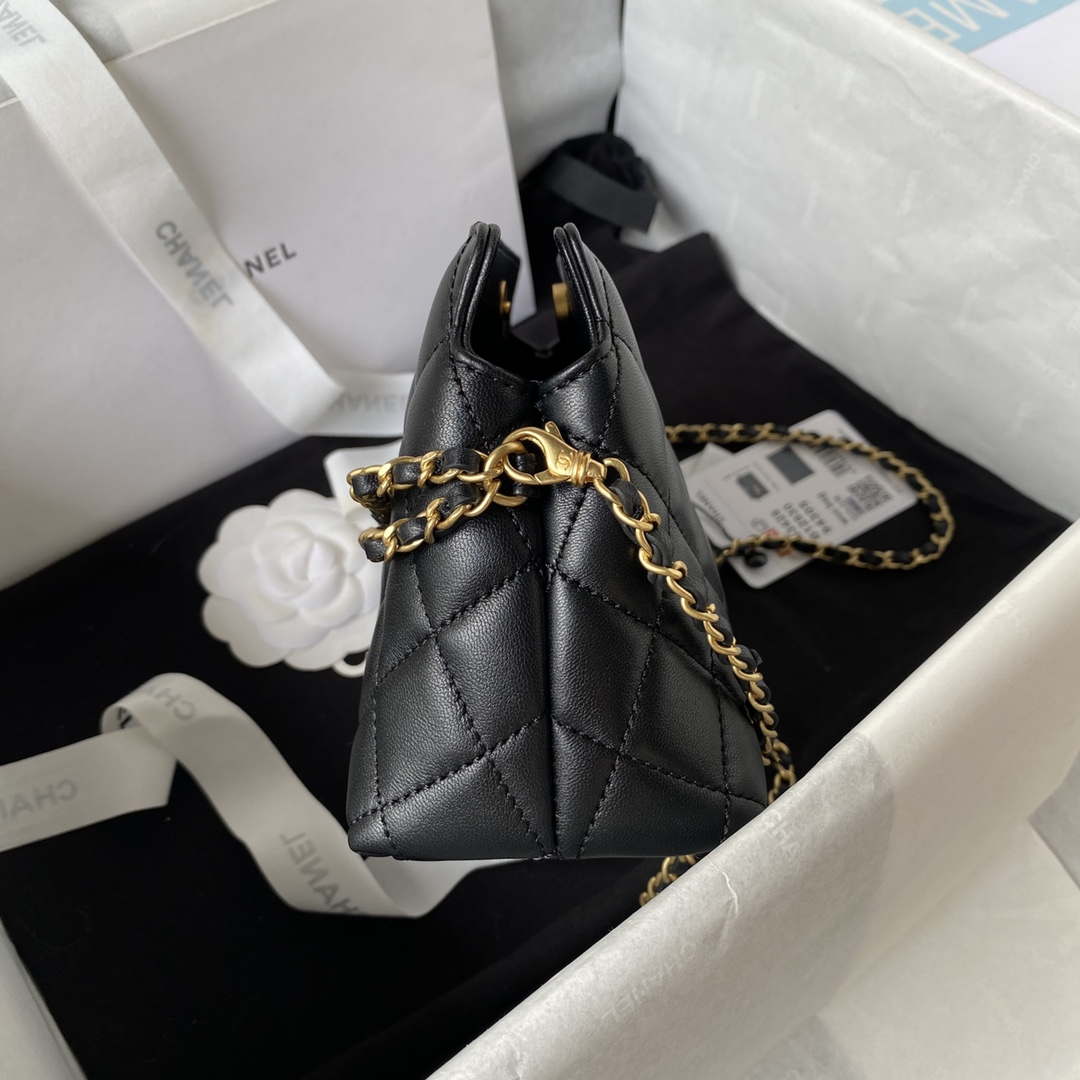 Chanel AS3429 Lambskin Bag Black - Default Title - View 6