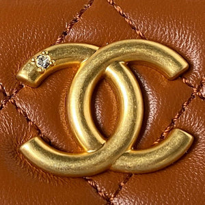 Chanel AS3429 Lambskin Bag Brown - Default Title - View 3