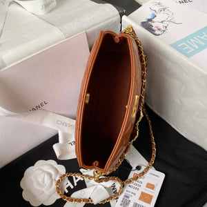 Chanel AS3429 Lambskin Bag Brown - Default Title - View 7