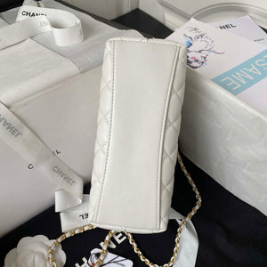 Chanel AS3429 Lambskin Bag White - Default Title - View 4