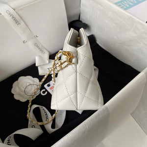 Chanel AS3429 Lambskin Bag White - Default Title - View 5