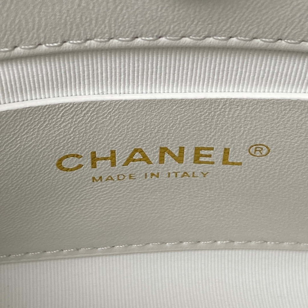 Chanel AS3429 Lambskin Bag White