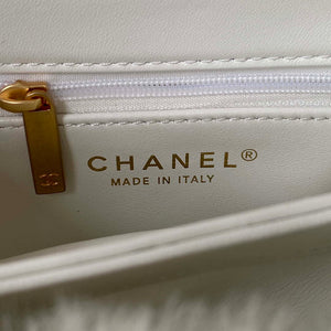 Chanel AS3498 Flap Bag Shearling Beige - Default Title - View 8