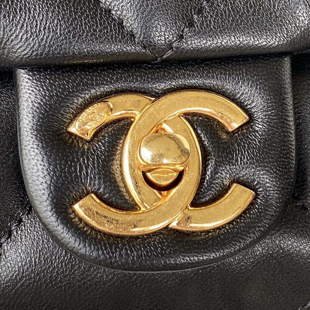Chanel AS3499 Flap Bag Lambskin Black - Default Title - View 3