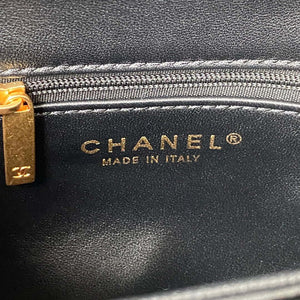 Chanel AS3499 Flap Bag Shearling Black - Default Title - View 7