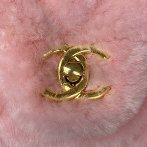 Chanel AS3499 Flap Bag Shearling Pink - Default Title - View 3