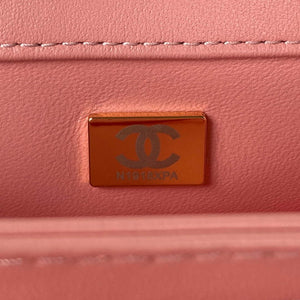 Chanel AS3499 Flap Bag Shearling Pink - Default Title - View 9