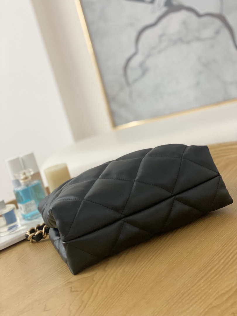 Chanel AS3502 Small TOTE Lambskin Black - Default Title - View 7