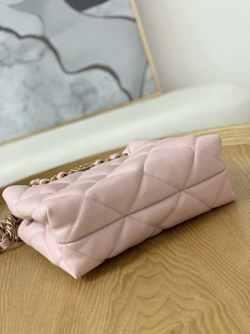 Chanel AS3502 Small TOTE Lambskin Pink