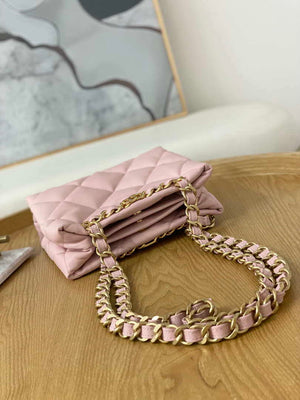 Chanel AS3502 Small TOTE Lambskin Pink - Default Title - View 7