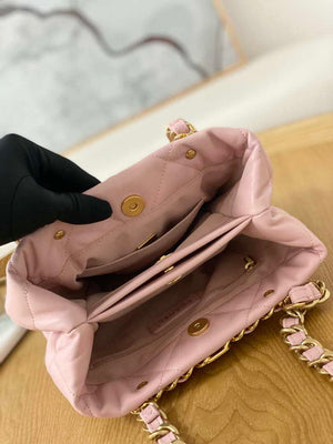 Chanel AS3502 Small TOTE Lambskin Pink - Default Title - View 8