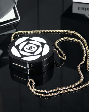 Chanel AS3548 Evening Round Lambskin white - Default Title - View 5