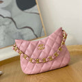 Chanel AS3562 Hobo Handbag Lambskin Pink - Default Title - View 1