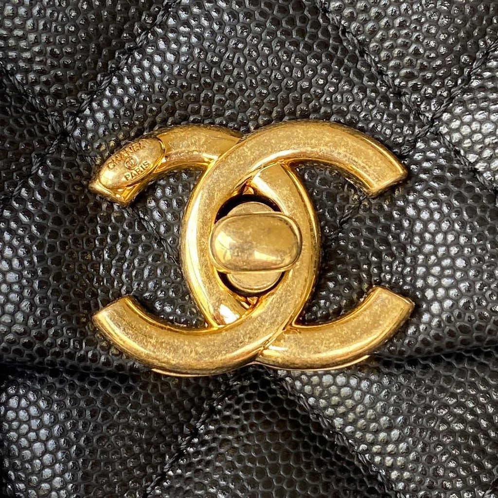 Chanel AS3580 Small Flap Bag Lambskin Lambskin & Gold-Tone Metal Black