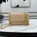 Chanel AS3609 Flap Bag Lambskin Lambskin & Gold-Tone Metal Apricot - Default Title - View 1
