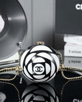 Chanel AS3716 Evening Football Lambskin white