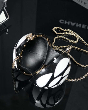 Chanel AS3716 Evening Football Lambskin white - Default Title - View 5