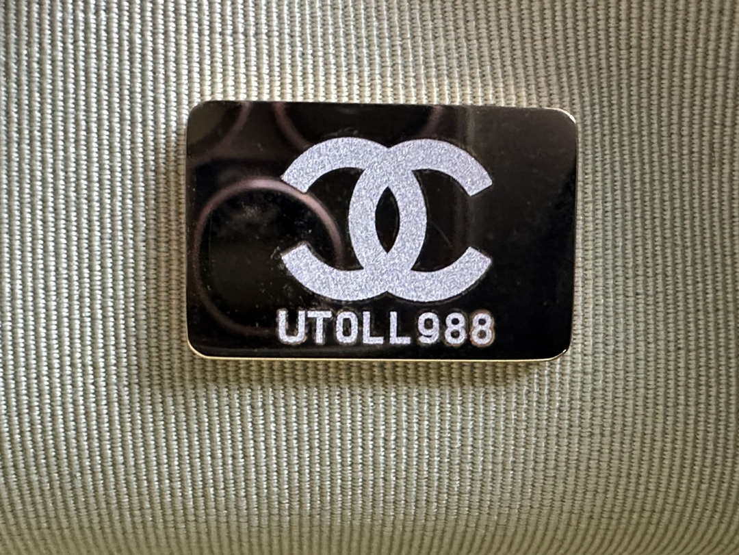 Chanel AS3738 Mini Flap Bag Lambskin Enamel & Gold-Tone Metal Yellow