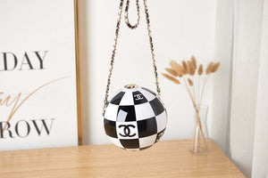 Chanel AS3716 Evening Sphere Minaudiere Resin Enamel & Gold-Tone Metal - Default Title - View 1