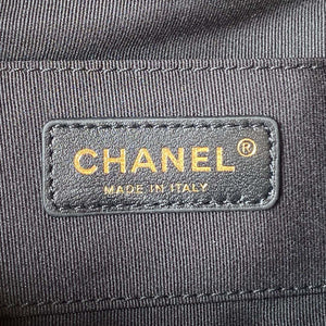 Chanel AS3787 Small Backpack Grained Shiny Calfskin & Gold-Tone Metal Black - Default Title - View 8