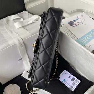 Chanel AS3791 Flap Bag Lambskin Black - Default Title - View 5