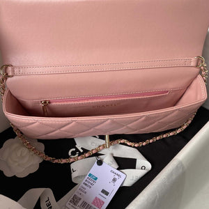 Chanel AS3791 Flap Bag Lambskin Pink - Default Title - View 6