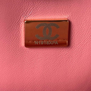 Chanel AS3791 Flap Bag Velvet and Lambskin Pink - Default Title - View 8