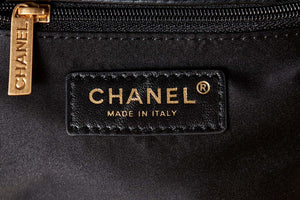 Chanel AS3793 Small Bucket Bag Lambskin Resin & Gold-Tone Metal Black - Default Title - View 9