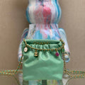 Chanel AS3793 Small Bucket Bag Lambskin Resin & Gold-Tone Metal Light Green - Default Title - View 1
