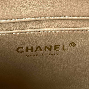 Chanel AS3828 Mini Flap Chain Bag Gold Lambskin Gold - Default Title - View 8