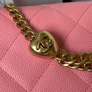 Chanel AS3921 Flap Chain Bag Pink Calfskin Gold - Default Title - View 4