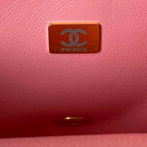 Chanel AS3921 Flap Chain Bag Pink Calfskin Gold - Default Title - View 9