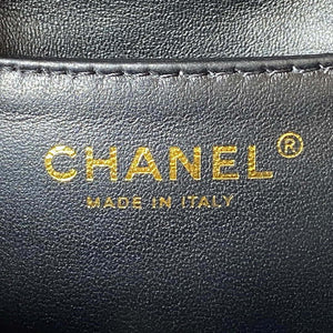 Chanel AS3830 Small Hobo Handbag Black Calfskin Gold - Default Title - View 8